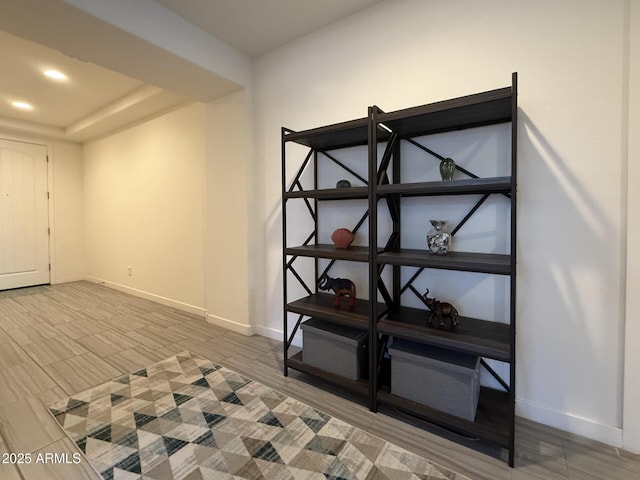 2727 N Acacia Way, Buckeye, AZ 85396 - below grade area with baseboards and recessed lighting