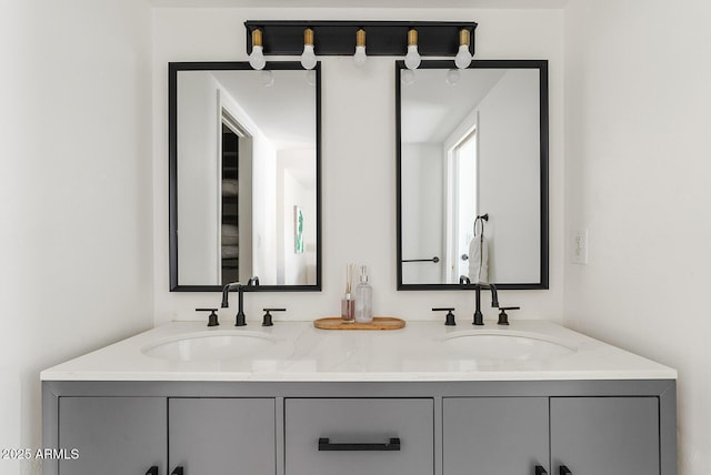 5912 E Wethersfield Rd, Scottsdale, AZ 85254 - full bathroom featuring double vanity