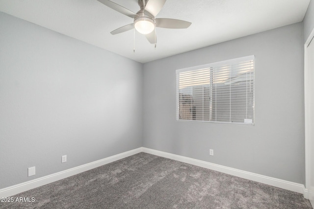 1055 E Ingram St, Mesa, AZ 85203 - carpeted spare room with a ceiling fan and baseboards