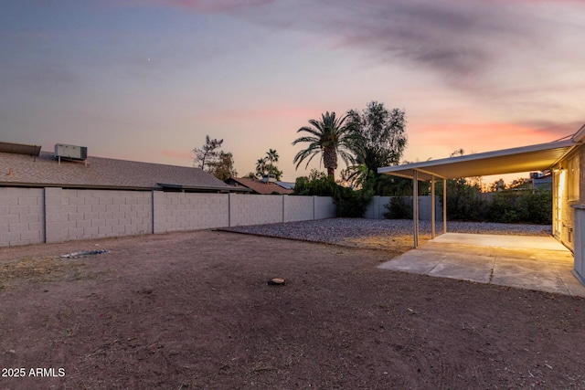 1055 E Ingram St, Mesa, AZ 85203 - fenced backyard with a patio