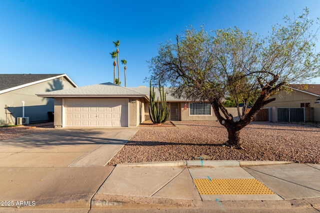 1055 E Ingram St, Mesa, AZ 85203 - single story home with driveway, an attached garage, and stucco siding