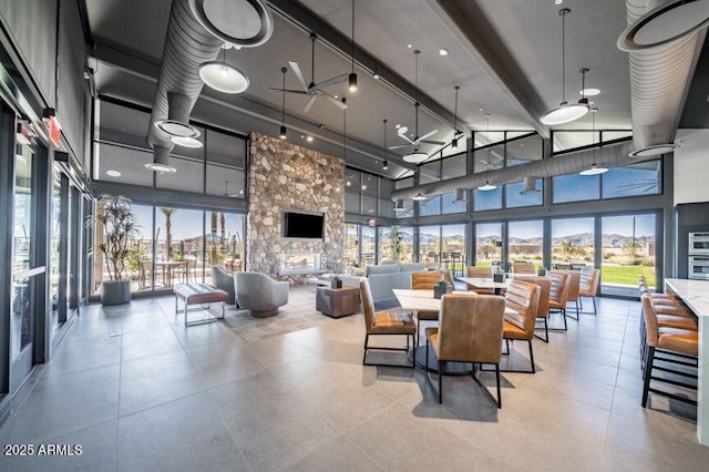 view of community lobby