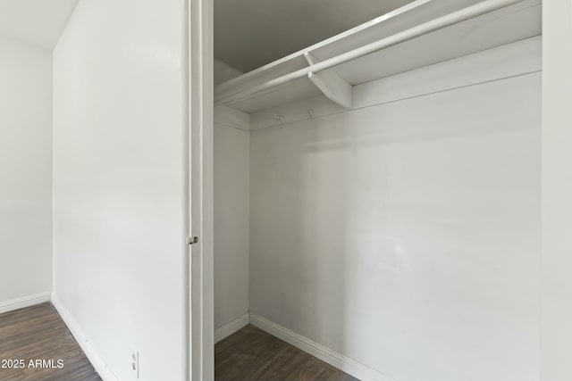 view of closet