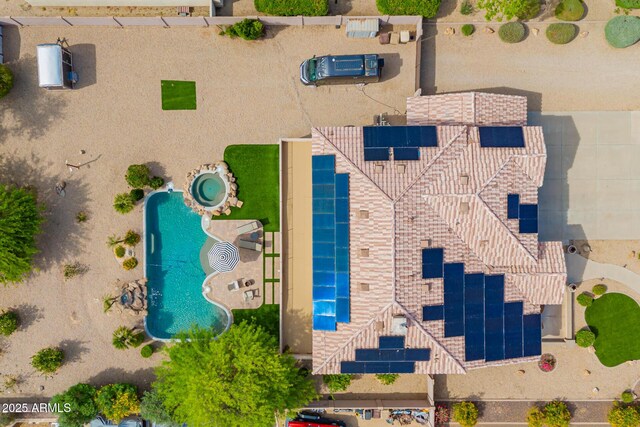 24916 N 80th Ln, Peoria, AZ 85383 - drone / aerial view of a pool area