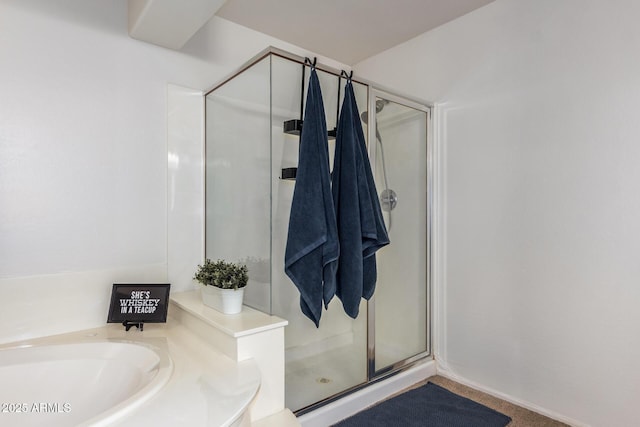 24916 N 80th Ln, Peoria, AZ 85383 - full bathroom with a shower stall and a garden tub