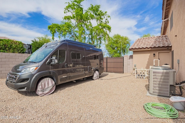 24916 N 80th Ln, Peoria, AZ 85383 - view of parking with fence and a gate
