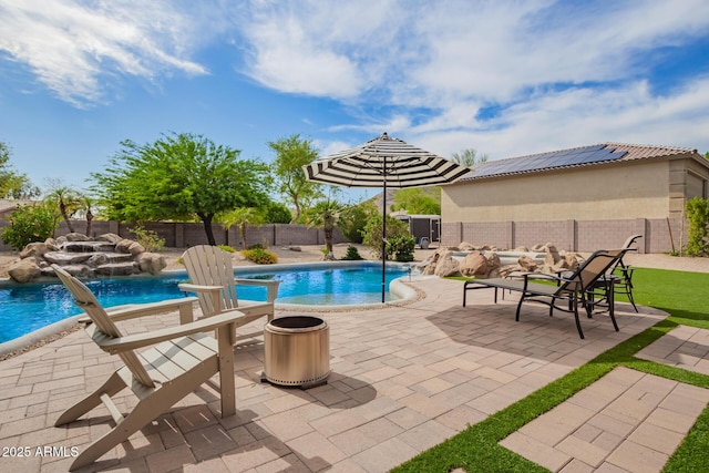 24916 N 80th Ln, Peoria, AZ 85383 - view of pool with a fenced backyard and a patio area