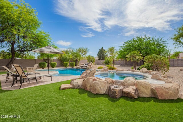 24916 N 80th Ln, Peoria, AZ 85383 - view of pool with a patio