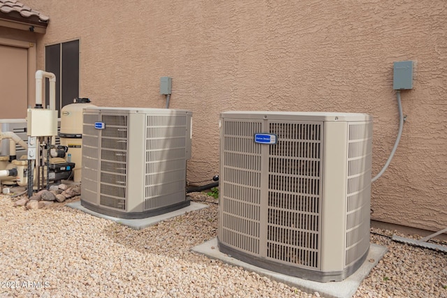 24916 N 80th Ln, Peoria, AZ 85383 - exterior view of central AC and stucco siding