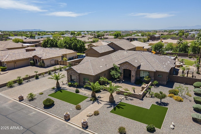 10033 W Jj Ranch Rd, Peoria, AZ 85383 - aerial perspective of suburban area
