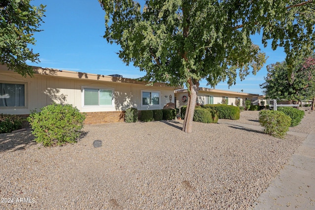 view of ranch-style house