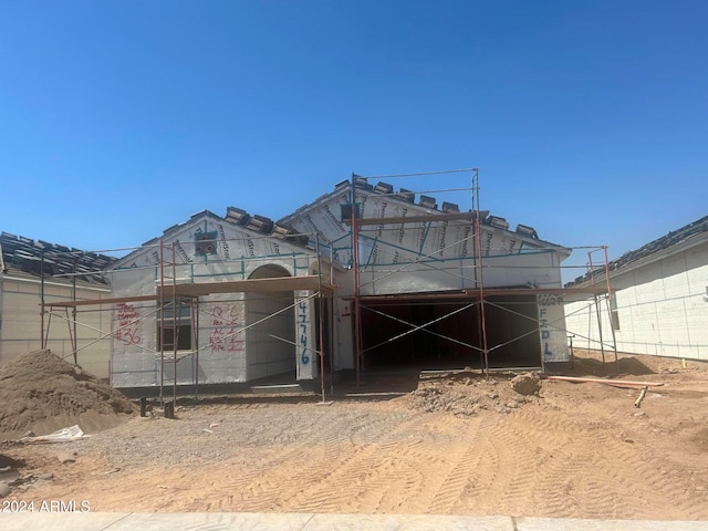 view of rear view of house