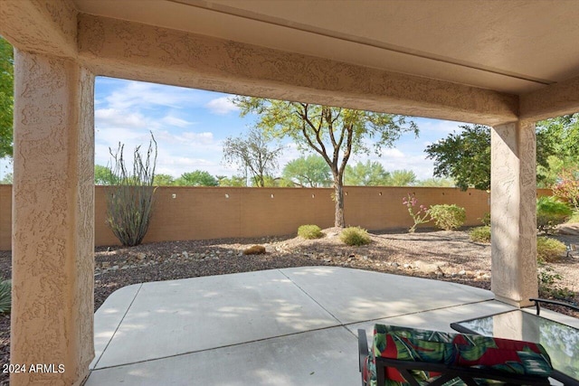 view of patio