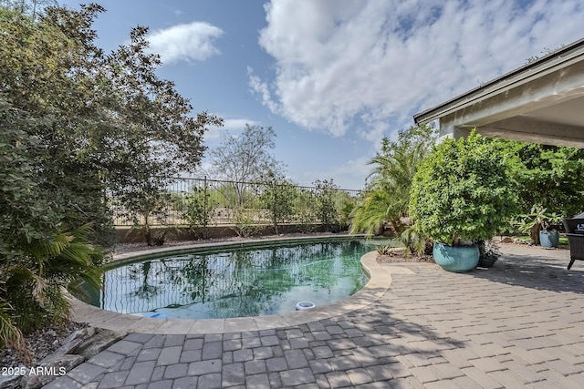 5759 W Saratoga Ct, Florence, AZ 85132 - outdoor pool featuring fence and a patio area