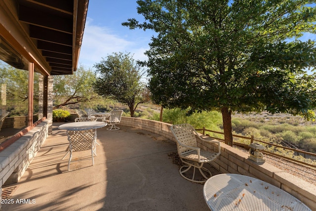 27610 W Gill Rd, Morristown, AZ 85342 - view of patio featuring outdoor dining space