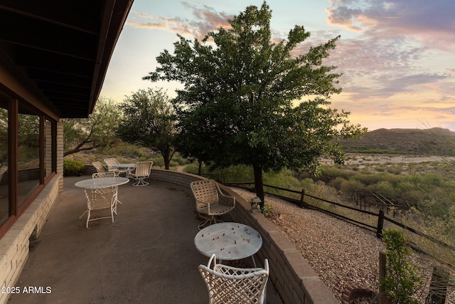 27610 W Gill Rd, Morristown, AZ 85342 - view of patio / terrace featuring outdoor dining space