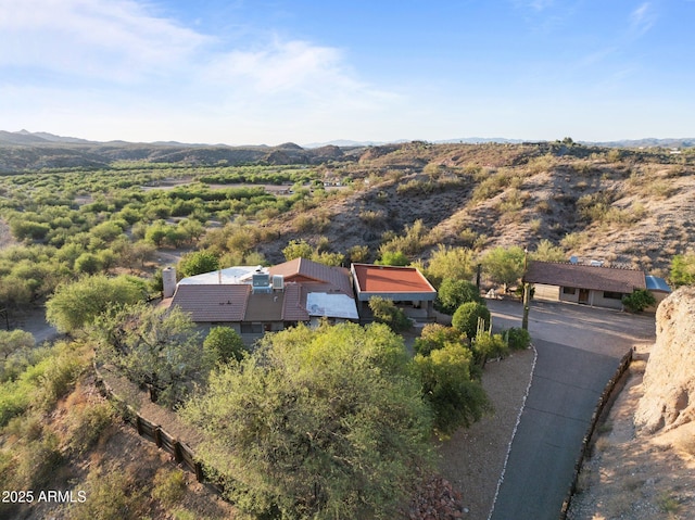 27610 W Gill Rd, Morristown, AZ 85342 - view of subject property with a mountainous background
