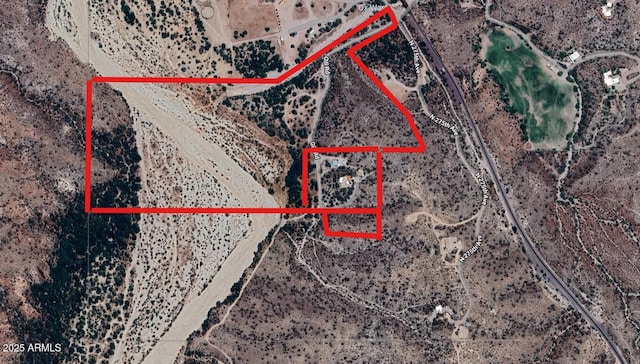 27610 W Gill Rd, Morristown, AZ 85342 - map / location featuring property parcel outlined