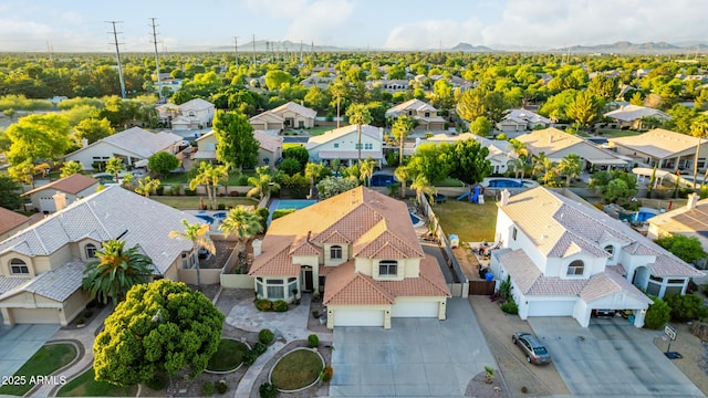 bird's eye view