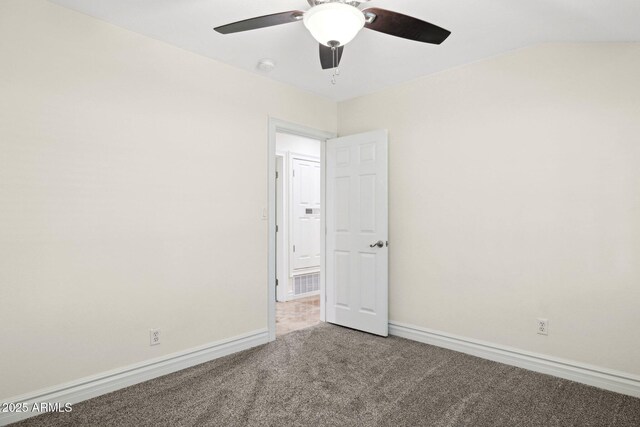 7042 N 13th St, Phoenix, AZ 85020 - carpeted empty room featuring baseboards and a ceiling fan
