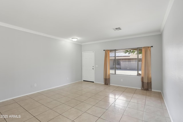 9420 S 35th Gln, Laveen, AZ 85339 - unfurnished room featuring crown molding, light tile patterned floors, and baseboards
