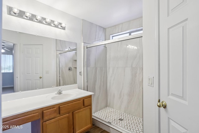 9420 S 35th Gln, Laveen, AZ 85339 - full bath with vanity and a shower stall