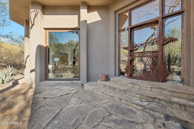 36600 N 50th St, Cave Creek, AZ 85331 - property entrance featuring stucco siding