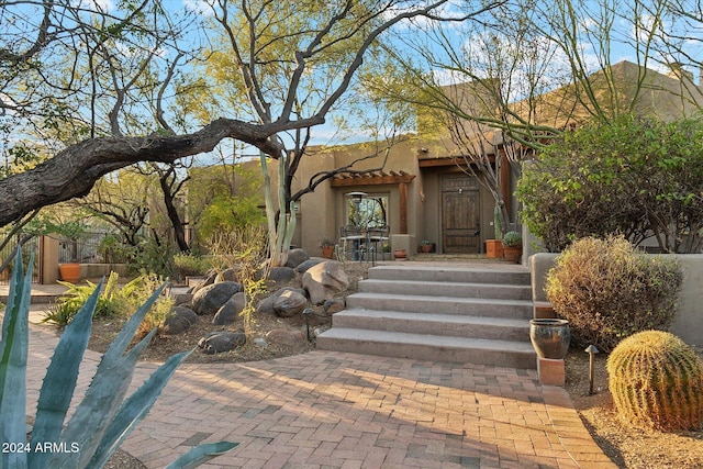 36600 N 50th St, Cave Creek, AZ 85331 - property entrance with stucco siding
