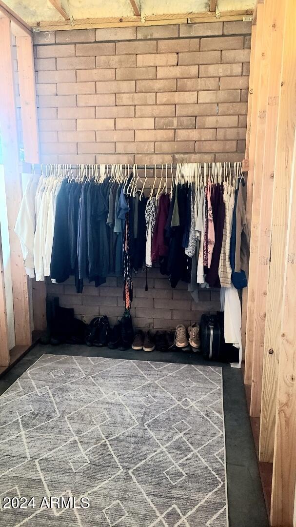 view of closet