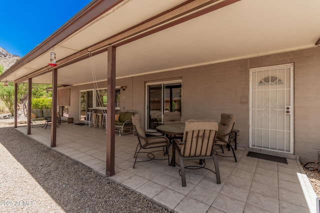 6802 N 26th St, Phoenix, AZ 85016 - view of patio / terrace with outdoor dining area