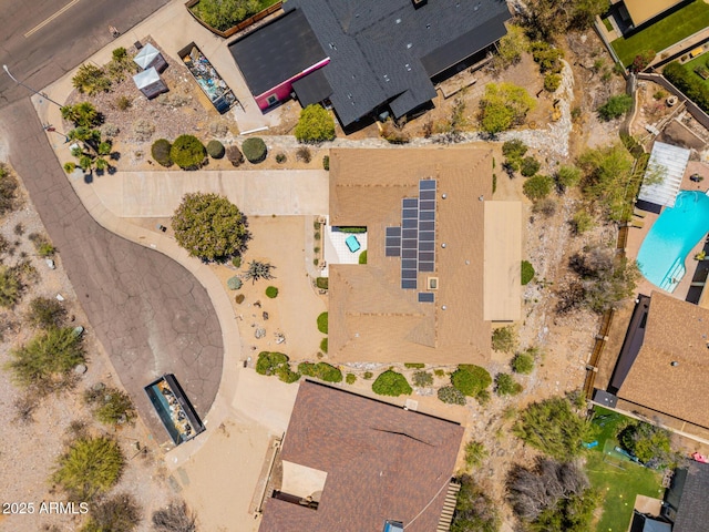 6802 N 26th St, Phoenix, AZ 85016 - aerial overview of property's location with a pool area
