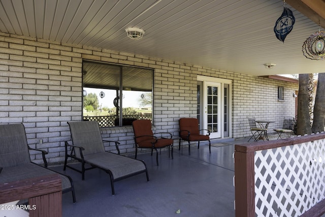 view of patio