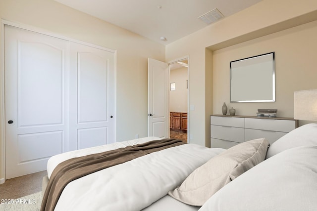 30374 N 124th Dr, Peoria, AZ 85383 - bedroom with light carpet and a closet
