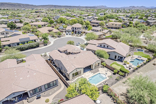30374 N 124th Dr, Peoria, AZ 85383 - aerial perspective of suburban area featuring a pool