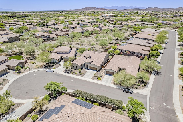 30374 N 124th Dr, Peoria, AZ 85383 - aerial perspective of suburban area featuring mountains