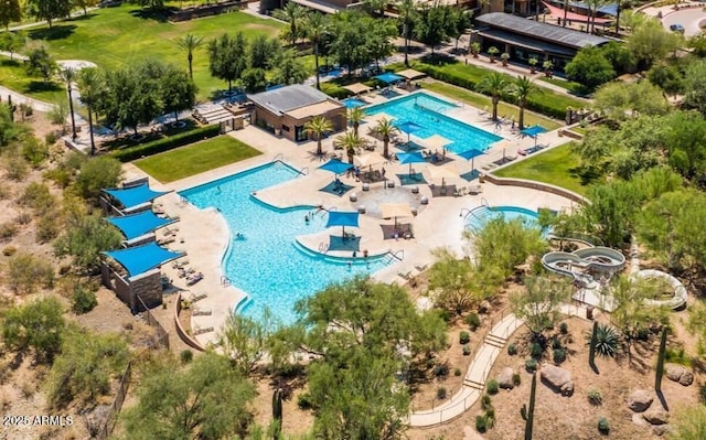 30374 N 124th Dr, Peoria, AZ 85383 - aerial view of a pool