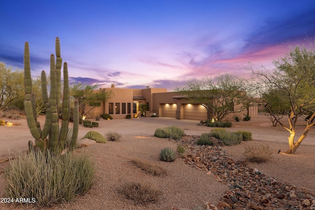 view of southwest-style home