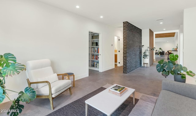 view of living room