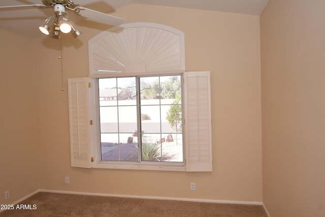 9145 W Menadota Dr, Peoria, AZ 85382 - carpeted spare room with baseboards and a ceiling fan