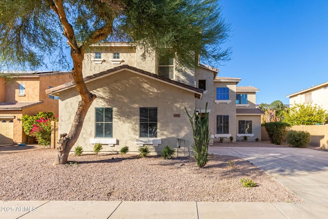 1430 E Douglas St, Casa Grande, AZ 85122 - view of front of home with driveway and stucco siding