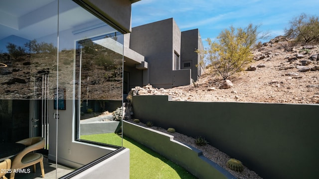 1805 E Rocky Slope Dr, Phoenix, AZ 85048 - view of property exterior with stucco siding