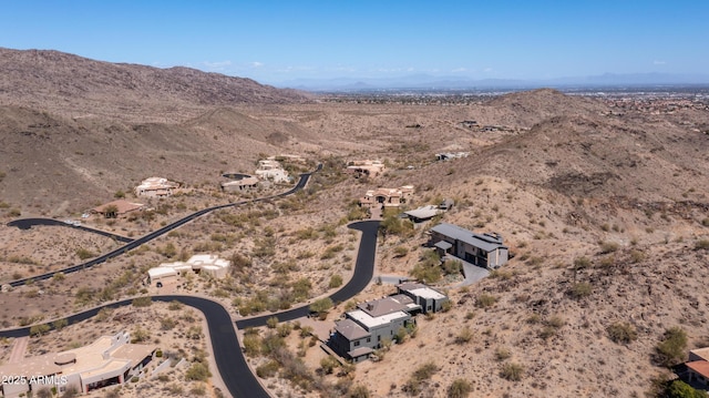 1805 E Rocky Slope Dr, Phoenix, AZ 85048 - aerial view featuring view of desert and a mountain view
