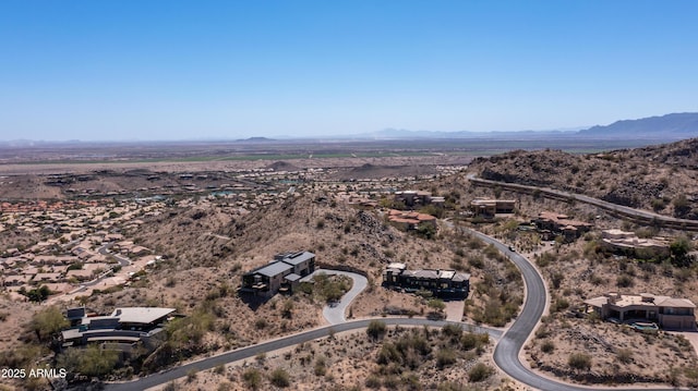 1805 E Rocky Slope Dr, Phoenix, AZ 85048 - drone / aerial view featuring view of desert and a mountain view
