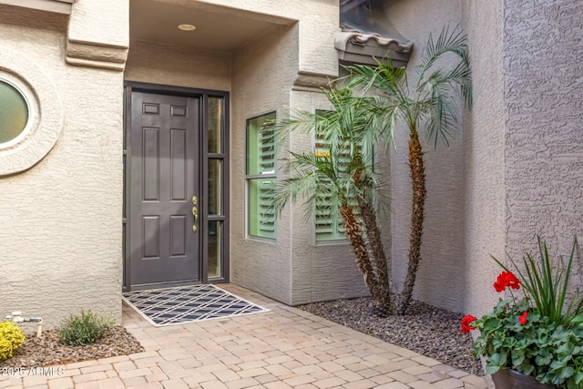 view of property entrance