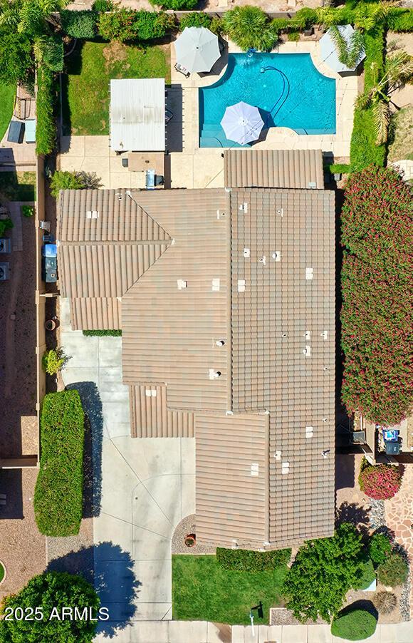 drone / aerial view