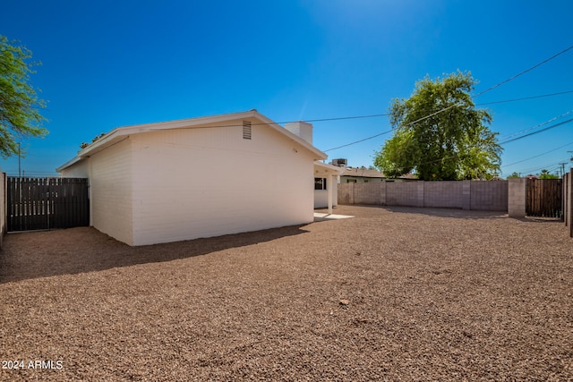 view of rear view of property