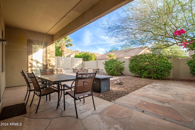 view of patio