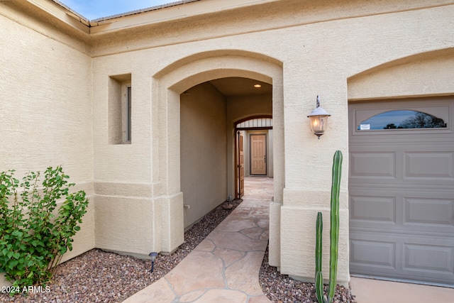 view of entrance to property