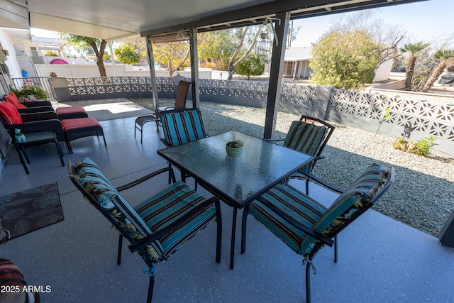 view of patio / terrace