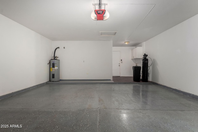 2906 W Irma Ln, Phoenix, AZ 85027 - garage featuring water heater and a garage door opener